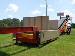 48 x 50 Drive Over Truck Unloading Conveyor